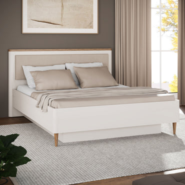 PRISCILLA Pat tapițat, 160x200cm, somieră rabatabilă inclusă