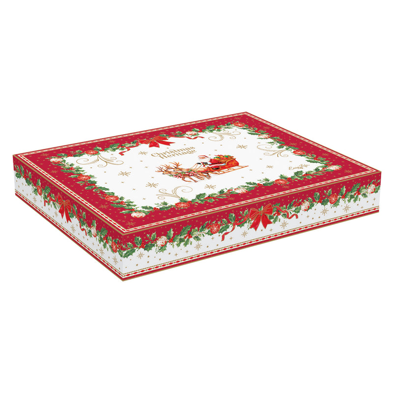 CHRISTMAS HERITAGE Platou servire