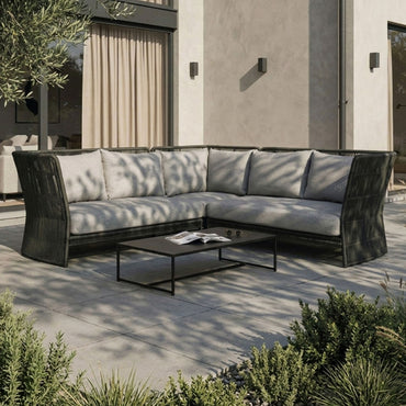 ORIENT Set mobilier terasă/grădină, colțar și măsuță