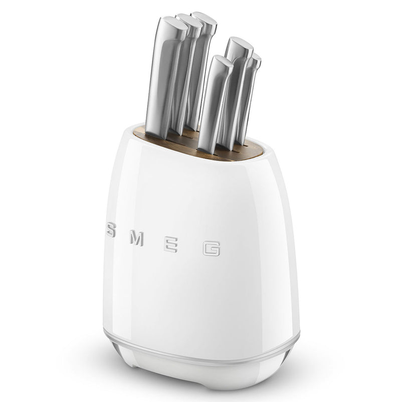 SMEG Set 6 cuțite cu suport
