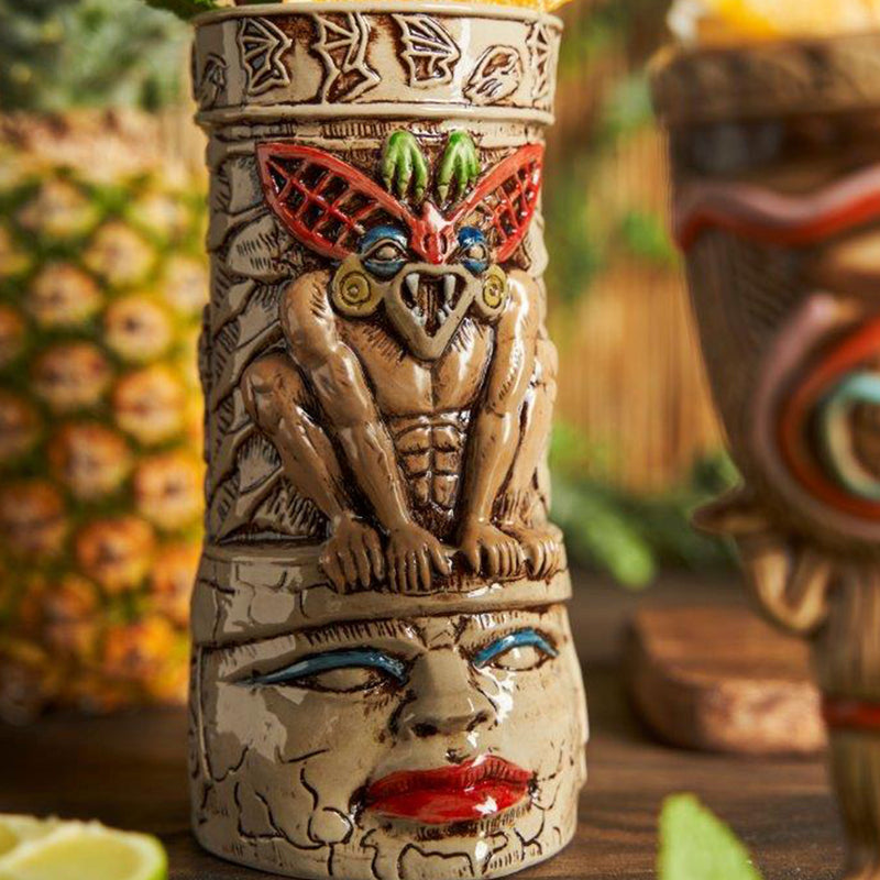 CAMAZOT Cană tiki, ceramică, 700ml