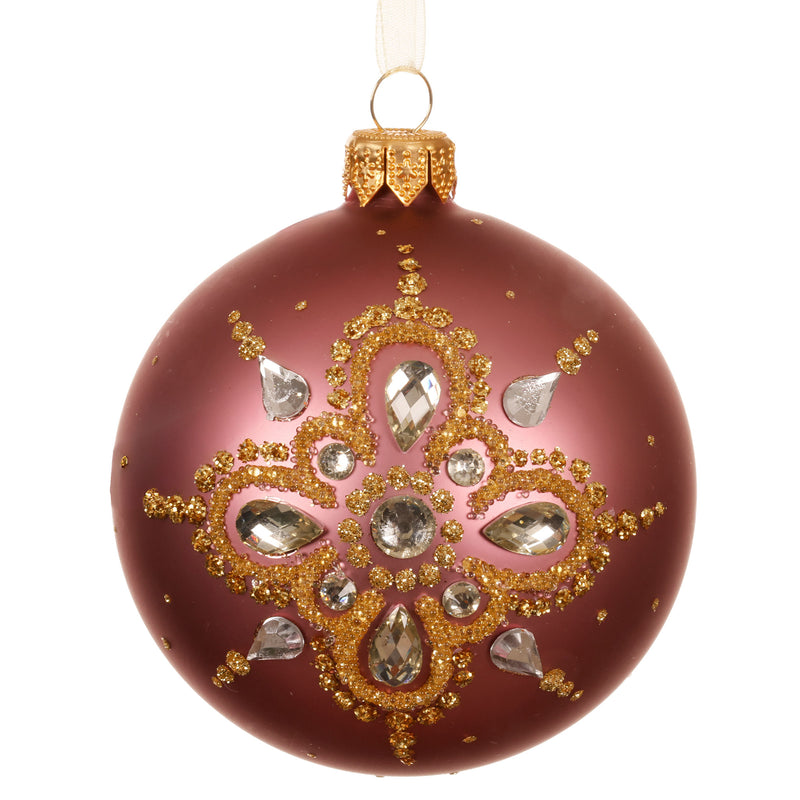 DIAMONDS Set 2 globuri, sticlă