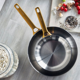 PADOVA Set 2 tigăi, inox, D.20/28cm