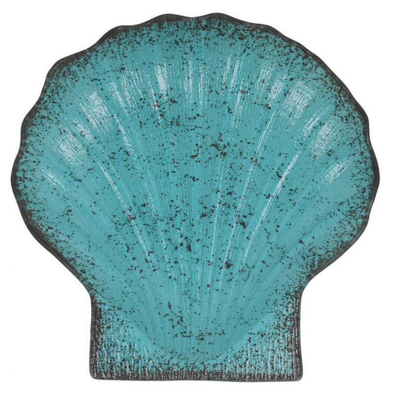 MURANO TURQUESA Platou servire, sticlă, L.25cm
