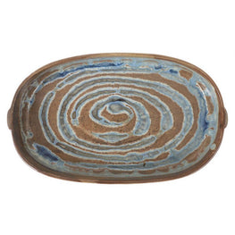 DARIYA Platou servire, porțelan, L.31cm