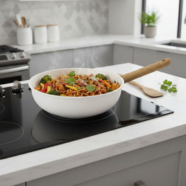 DAISY QUTTIN Tigaie wok, aluminiu, D.26cm