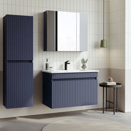 TIVOLI Set mobilier baie, mască lavoar, lavoar, oglindă, dulap