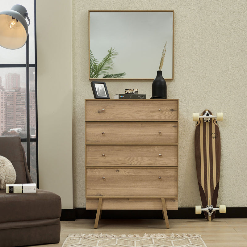 ORVILLE Comodă copii, 4 sertare