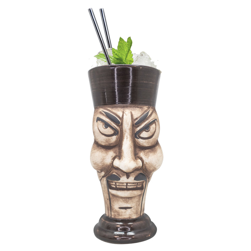 FUMANCHU Cană tiki, porțelan, 370ml