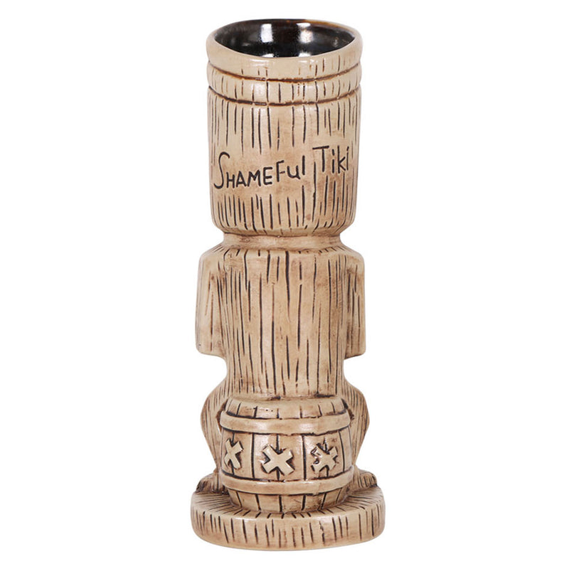 SHAMEFUL Cană tiki, ceramică, 380ml