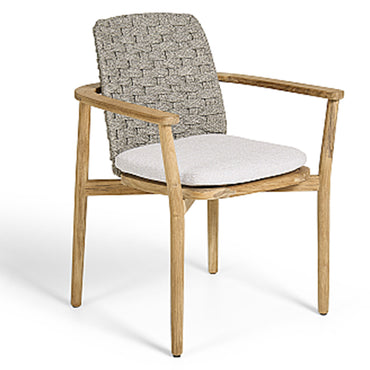 BOHO Set mobilier terasă/grădină, 6 scaune și masă