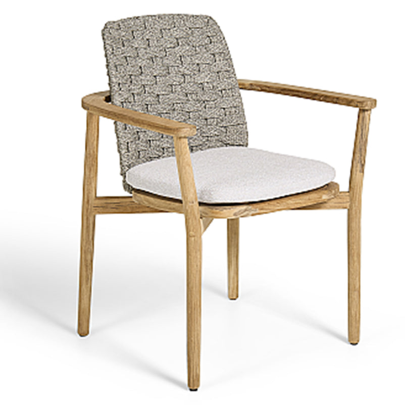 BOHO Set mobilier terasă/grădină, 6 scaune și masă