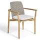 BOHO Set mobilier terasă/grădină, 6 scaune și masă