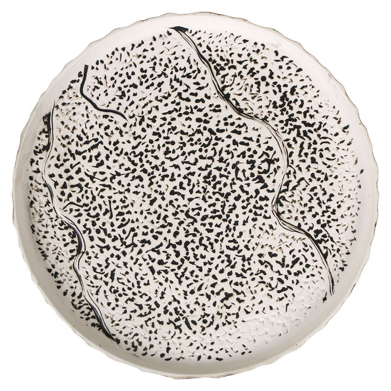 TEIDE Farfurie desert, ceramică, D.20cm