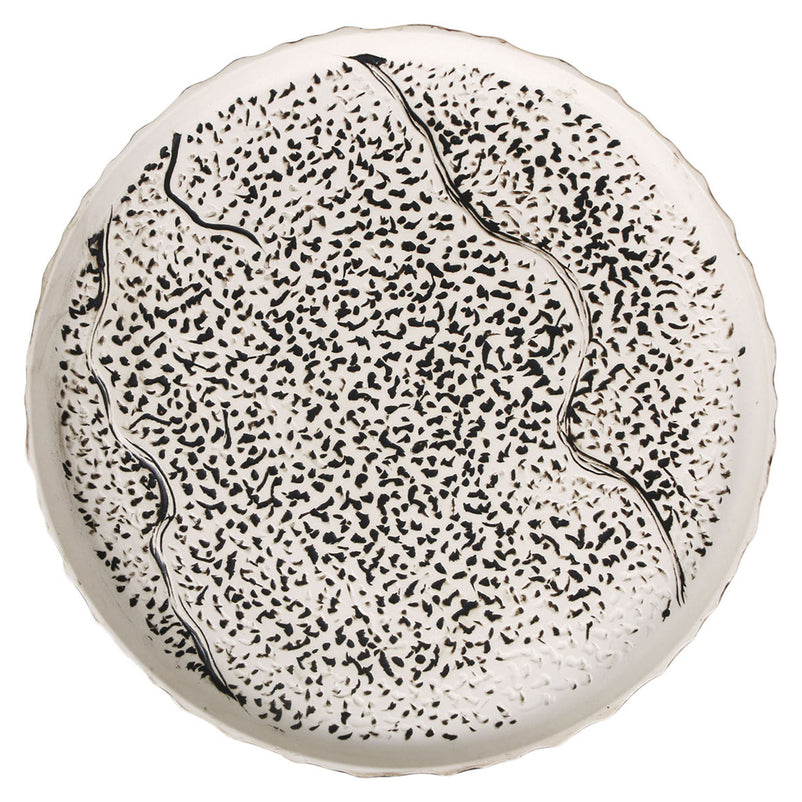 TEIDE Farfurie desert, ceramică, D.20cm