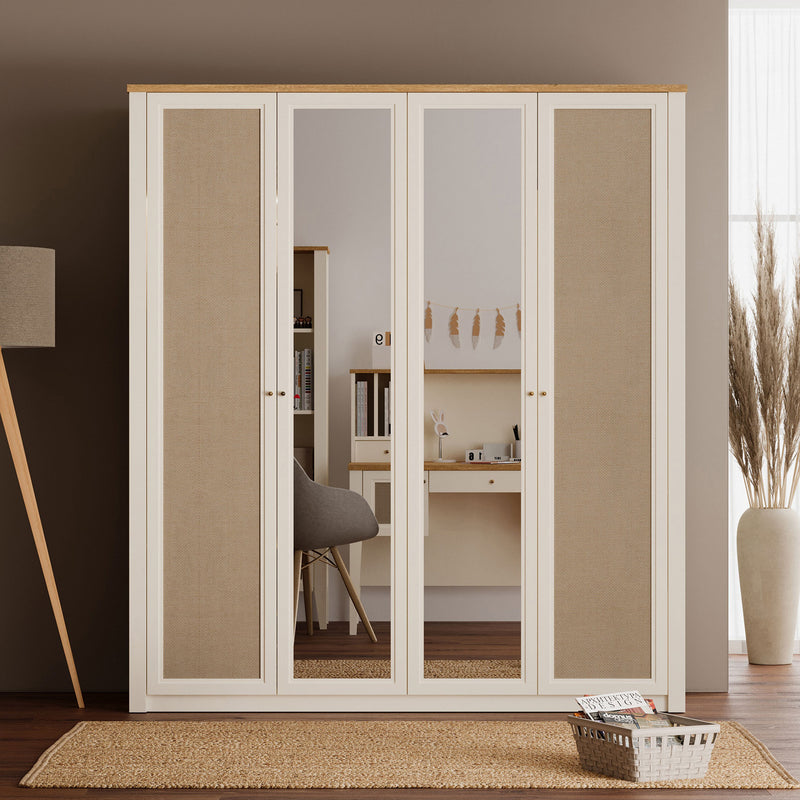 CORVEN Dulap copii, 4 uși