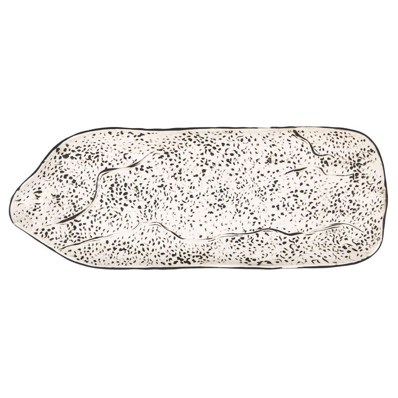 TEIDE Platou, ceramică, L.35cm