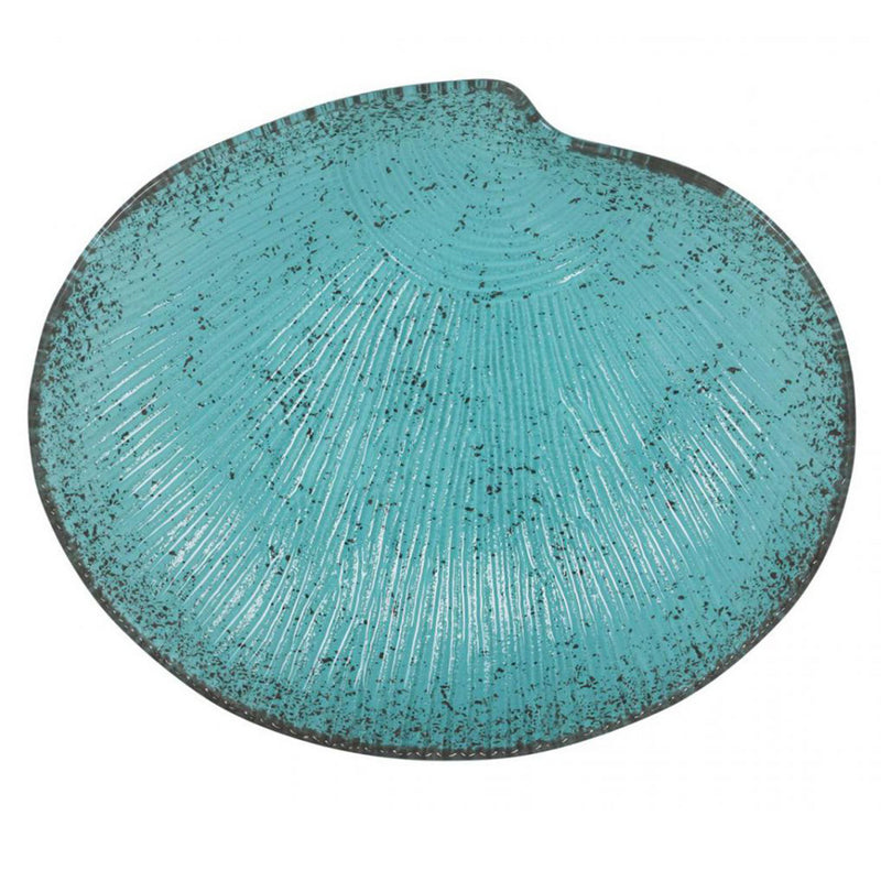 MURANO TURQUESA Platou, sticlă, L.27cm