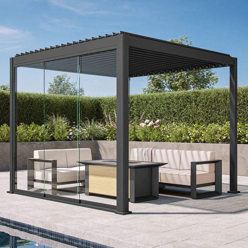 MIRADOR GOLD/PREMIUM Uși glisante sticlă pergolă