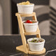 RAMEQUINES Set 3 boluri cu suport