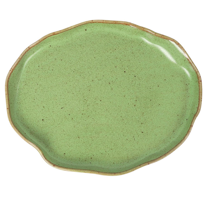 LUNFARDO Platou, porțelan, L.22.5cm