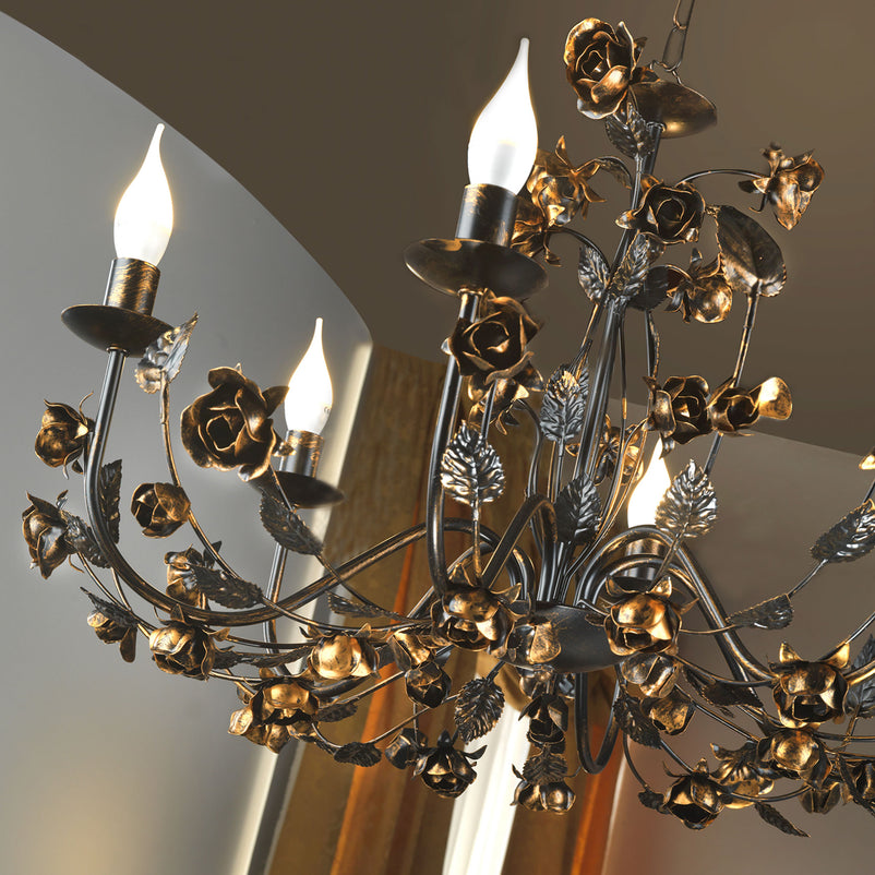 CAROLINA Lustră 6x6W E14