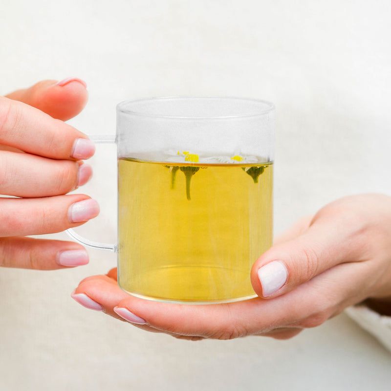 MEDITERRANEA Set 3 cani, sticlă borosilicată, 150ml