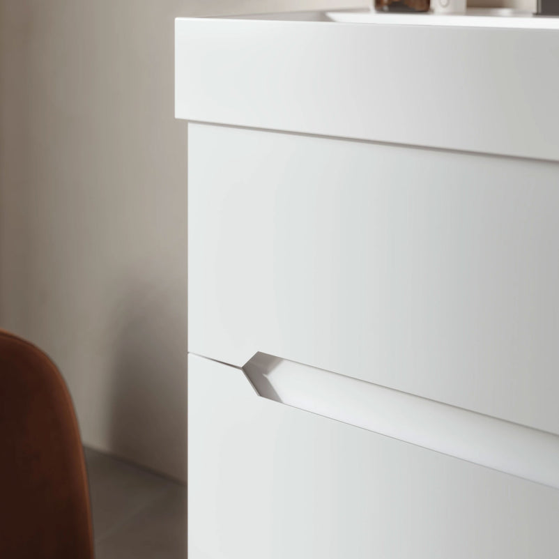 MALTA Set mobilier baie, mască lavoar, lavoar, dulap suspendat, oglindă