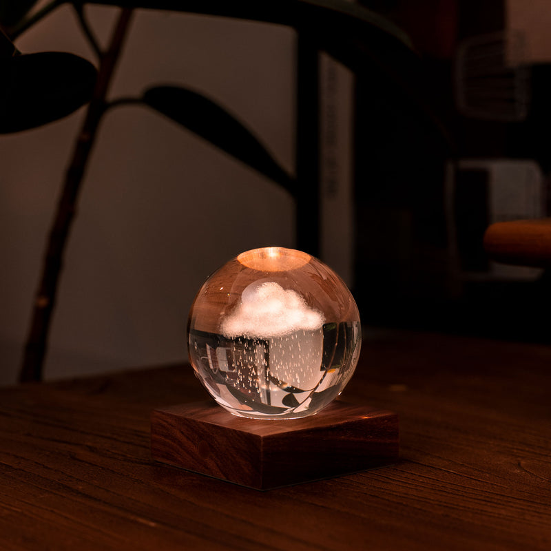 AMBER CRYSTAL RAIN CLOUD Lampă decorativă 2W LED