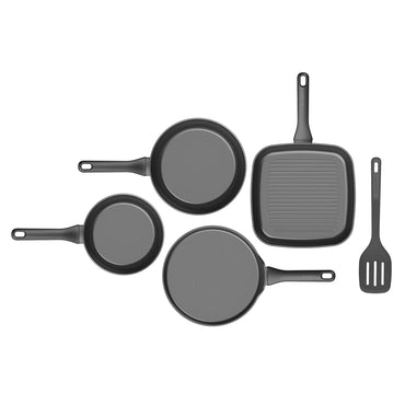HELIX Set 4 tigăi și spatulă