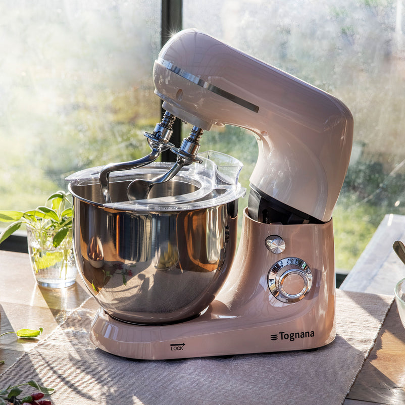 IRIDEA Mixer electric cu bol, 5.3L, 1400W