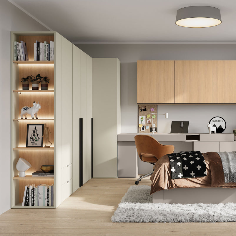 RONNIE Etajeră copii, LED-uri incluse