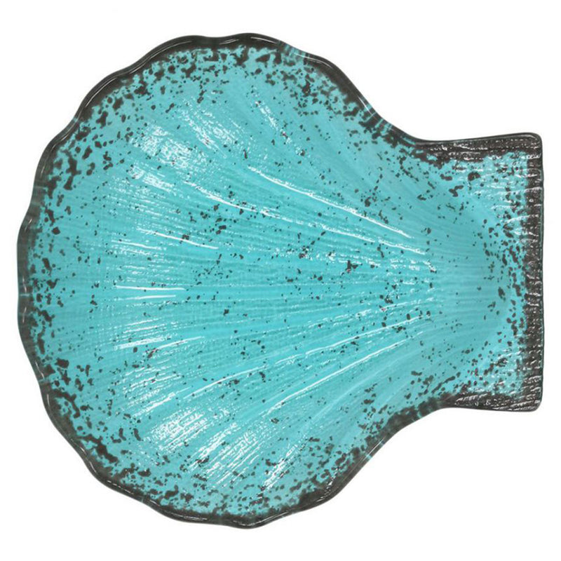 MURANO TURQUESA Platou servire, sticlă, L.18cm