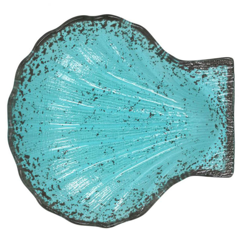 MURANO TURQUESA Platou servire, sticlă, L.18cm
