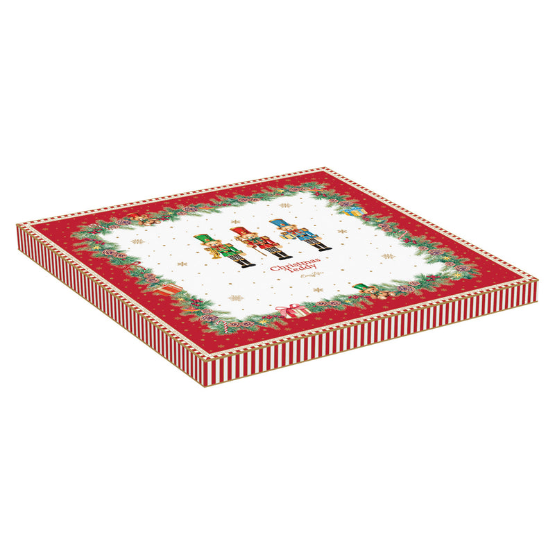 CHRISTMAS TEDDY Platou servire