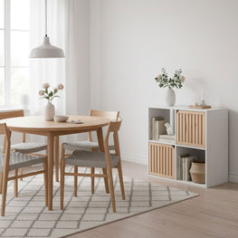HOME PLUS Etajeră, 2 uși, 2 nișe
