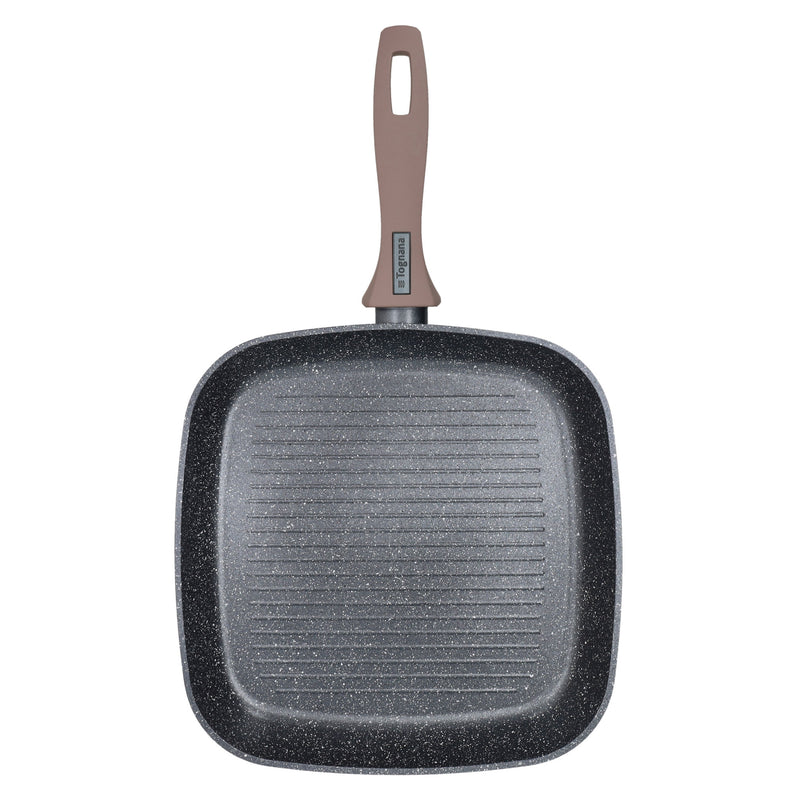 CLASS STONE Tigaie grill, aluminiu, L.28cm