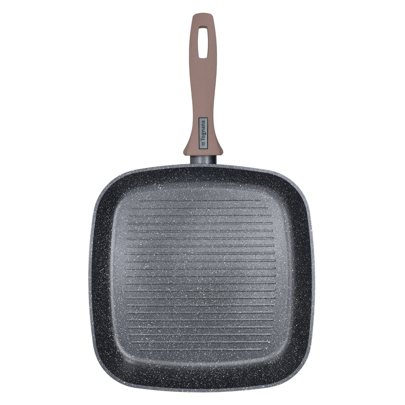 CLASS STONE Tigaie grill, aluminiu, L.28cm