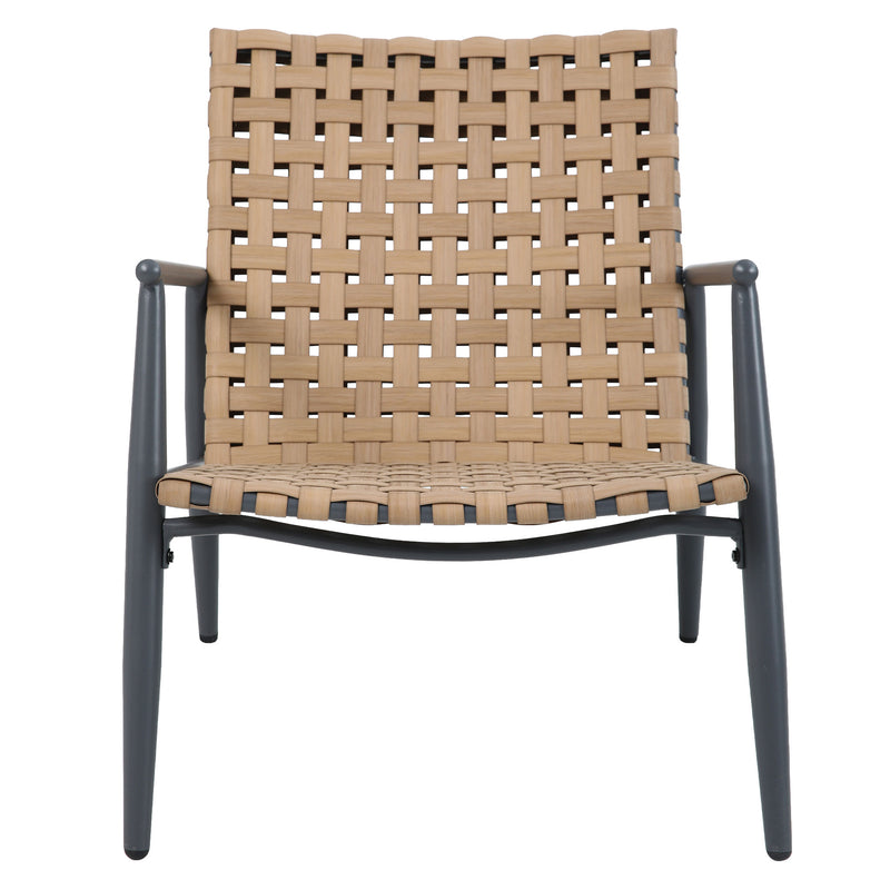 MARLO Set mobilier terasă/grădină, 2 fotolii și măsuță