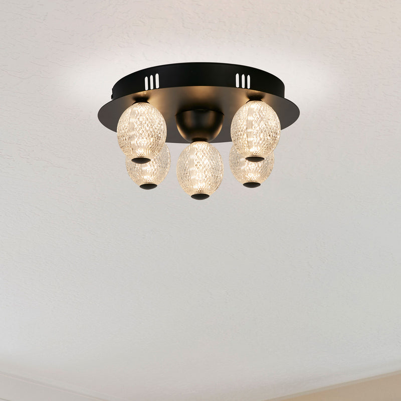 ASTEROID Plafonieră 5x21W LED