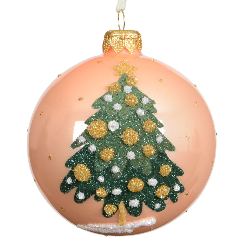 PINETREE Set 2 globuri, sticlă