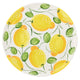 LEMON Platou, faianță, D.34cm
