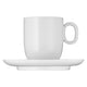 BARISTA Set 2 ceșcuțe și farfurioare, porțelan, 170ml
