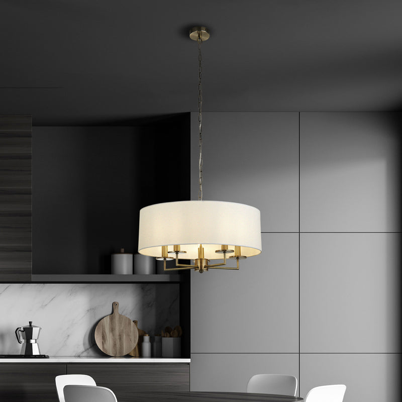 KNIGHTSBRIDGE Lustră 5x60W E14