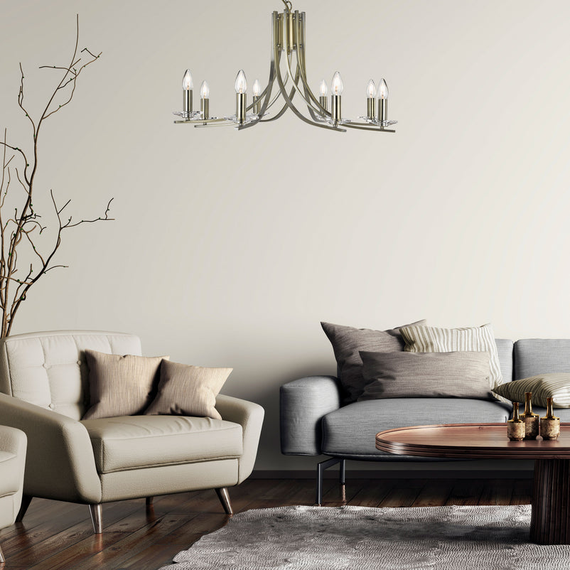 ASCONA Lustră 8x60W E14