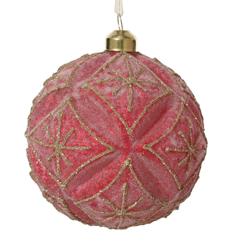 SUGAR Set 2 globuri, sticlă, D.10cm