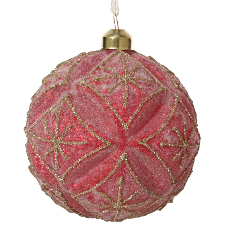 SUGAR Set 2 globuri, sticlă, D.10cm