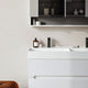 MALTA Set mobilier baie, mască lavoar, lavoar, dulap suspendat, oglindă