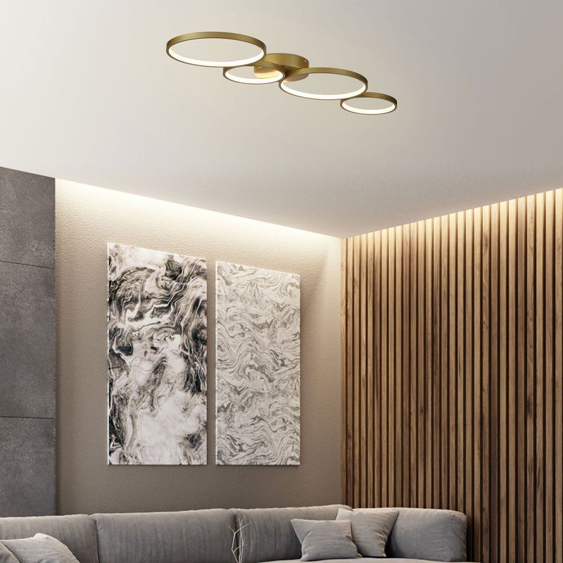 CIRQUE Plafonieră 37W LED