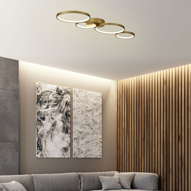 CIRQUE Plafonieră 37W LED